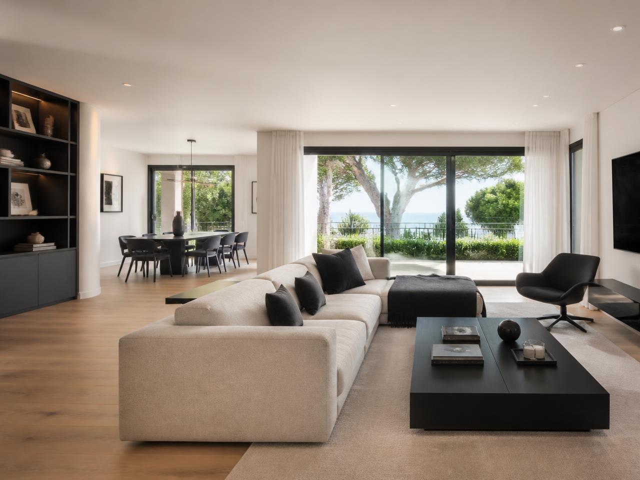 Rénovation complète de villa après travaux — Antibes